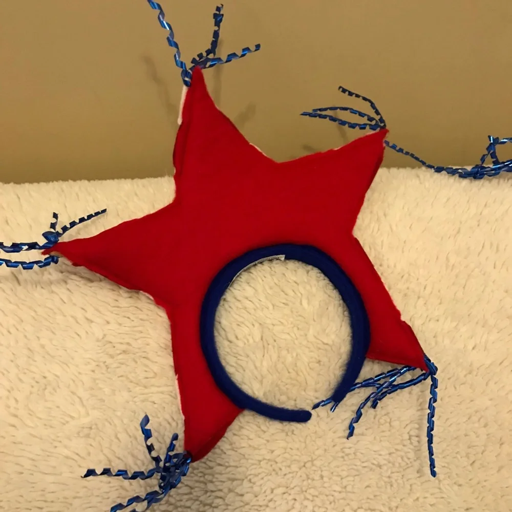 The Great Pretend Ears Headband Stars & Stars Fourth of July Hat
